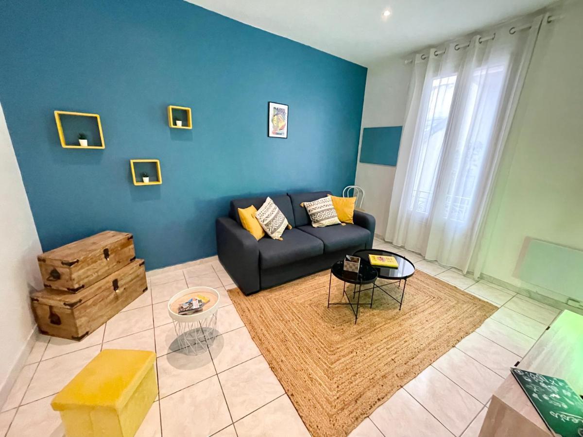 Joli Appartement Spacieux A 3 Min A Pied De La Mer Niza Exterior foto